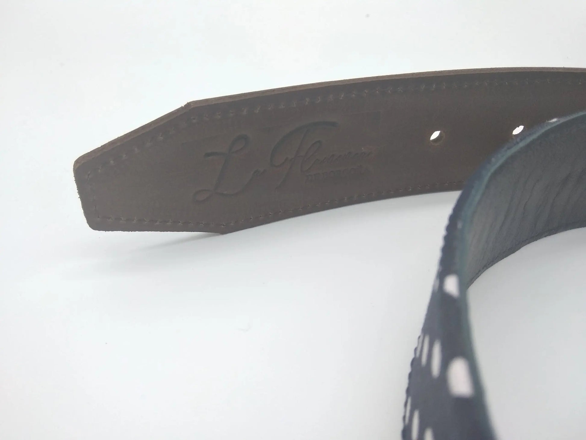 Comprar Cinturón de lunares azul 90cm Bandera España La Flamenca de Borgoña Patricia Muñoz VOX