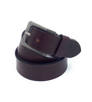 Comprar Cinturón piel talla grande 135 cm Bandera España La Flamenca de Borgoña Patricia Muñoz VOX