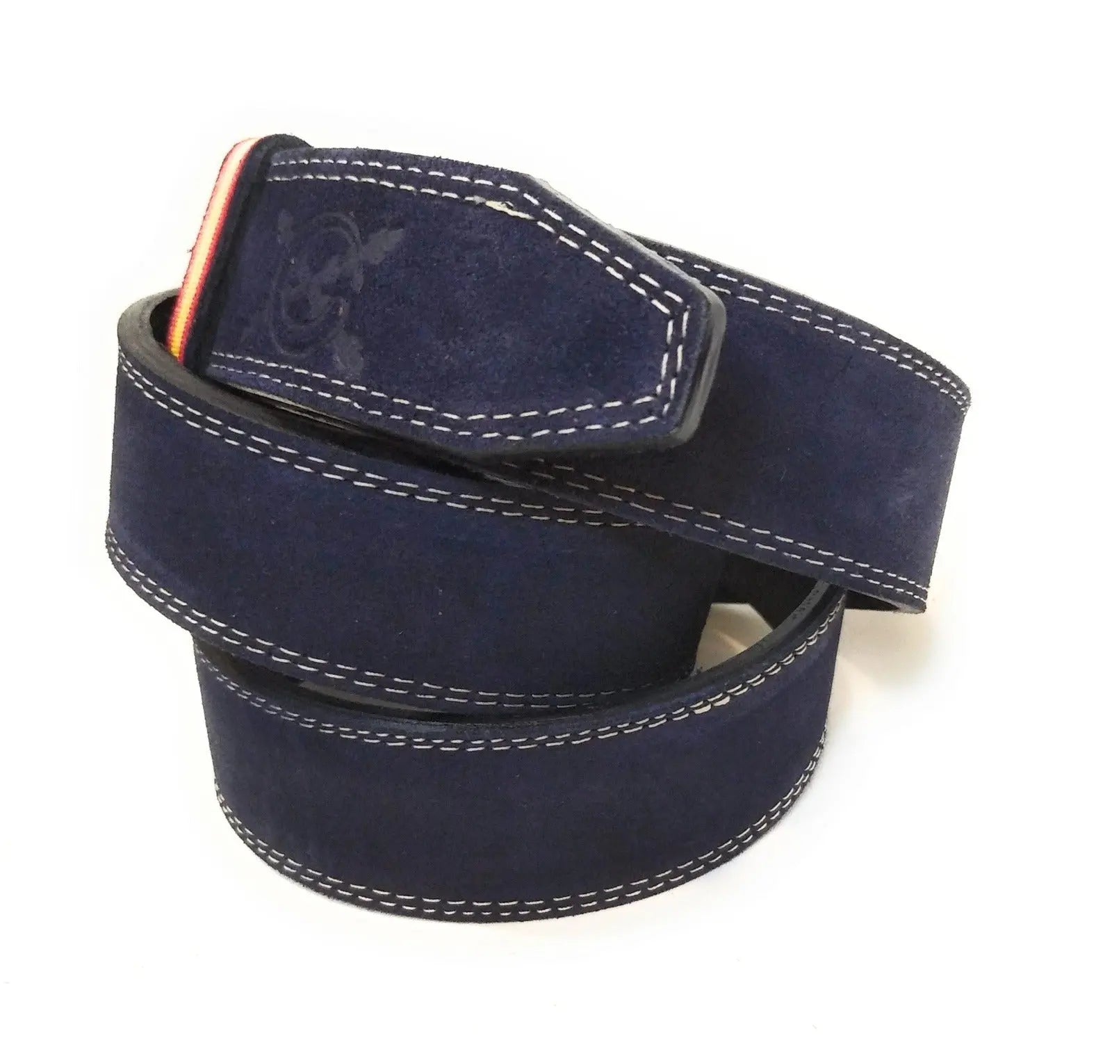 Comprar Cinturón bandera España serraje azul Bandera España La Flamenca de Borgoña Patricia Muñoz VOX