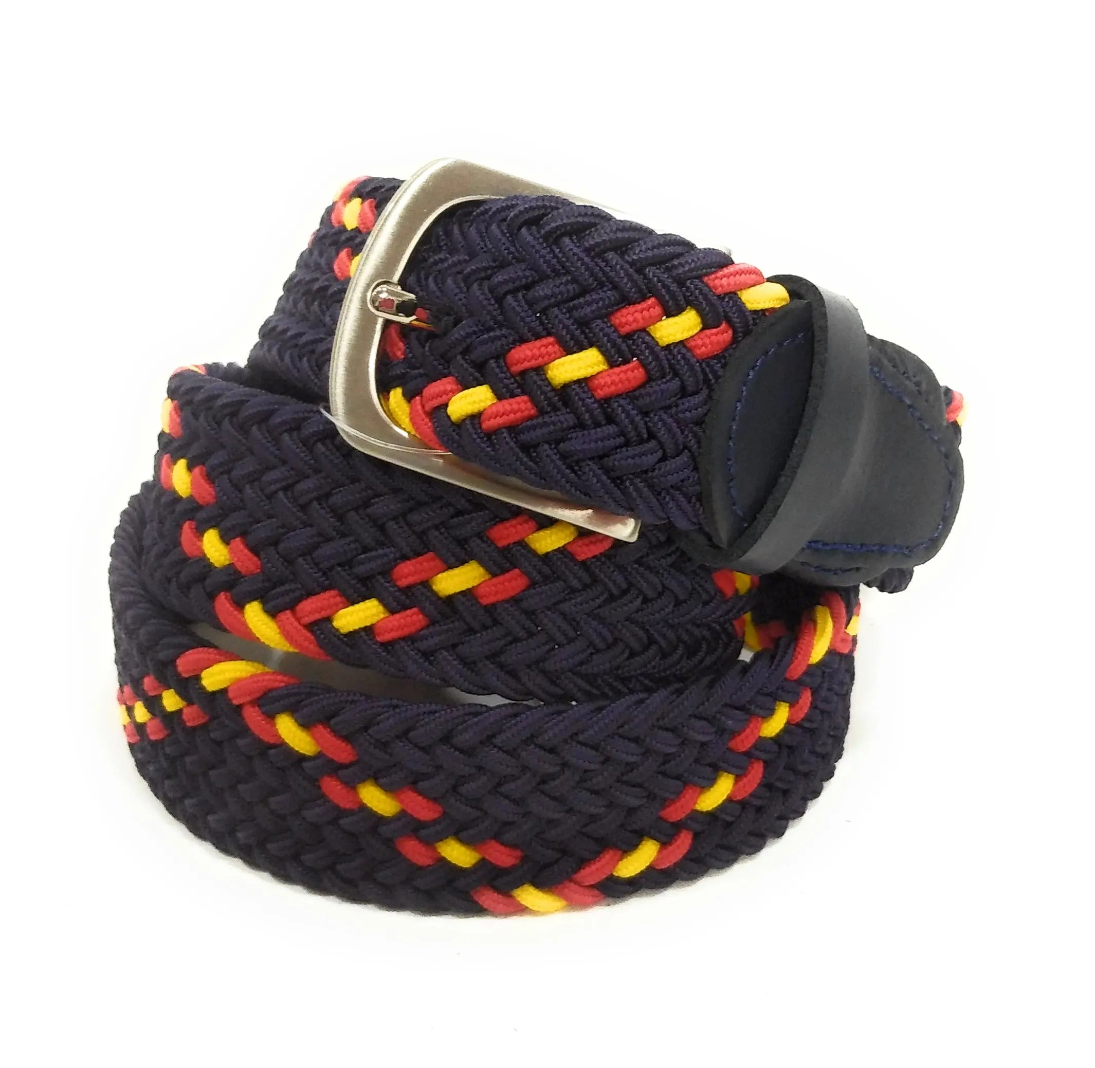 Comprar Cinturón trenzado azul bandera España Bandera España La Flamenca de Borgoña Patricia Muñoz VOX