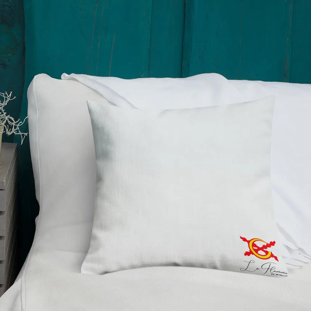 Comprar Cojín Bandera de España Bandera España La Flamenca de Borgoña Patricia Muñoz VOX