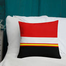 Cojín Bandera de España La Flamenca de Borgoña Patricia Muñoz VOX