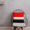 Cojín Bandera de España La Flamenca de Borgoña Patricia Muñoz VOX