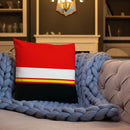 Cojín Bandera de España La Flamenca de Borgoña Patricia Muñoz VOX