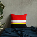 Cojín Bandera de España La Flamenca de Borgoña Patricia Muñoz VOX