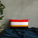 Cojín Bandera de España La Flamenca de Borgoña Patricia Muñoz VOX