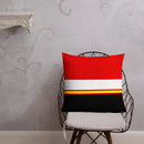 Cojín Bandera de España La Flamenca de Borgoña Patricia Muñoz VOX