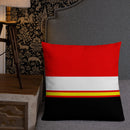 Cojín Bandera de España La Flamenca de Borgoña Patricia Muñoz VOX