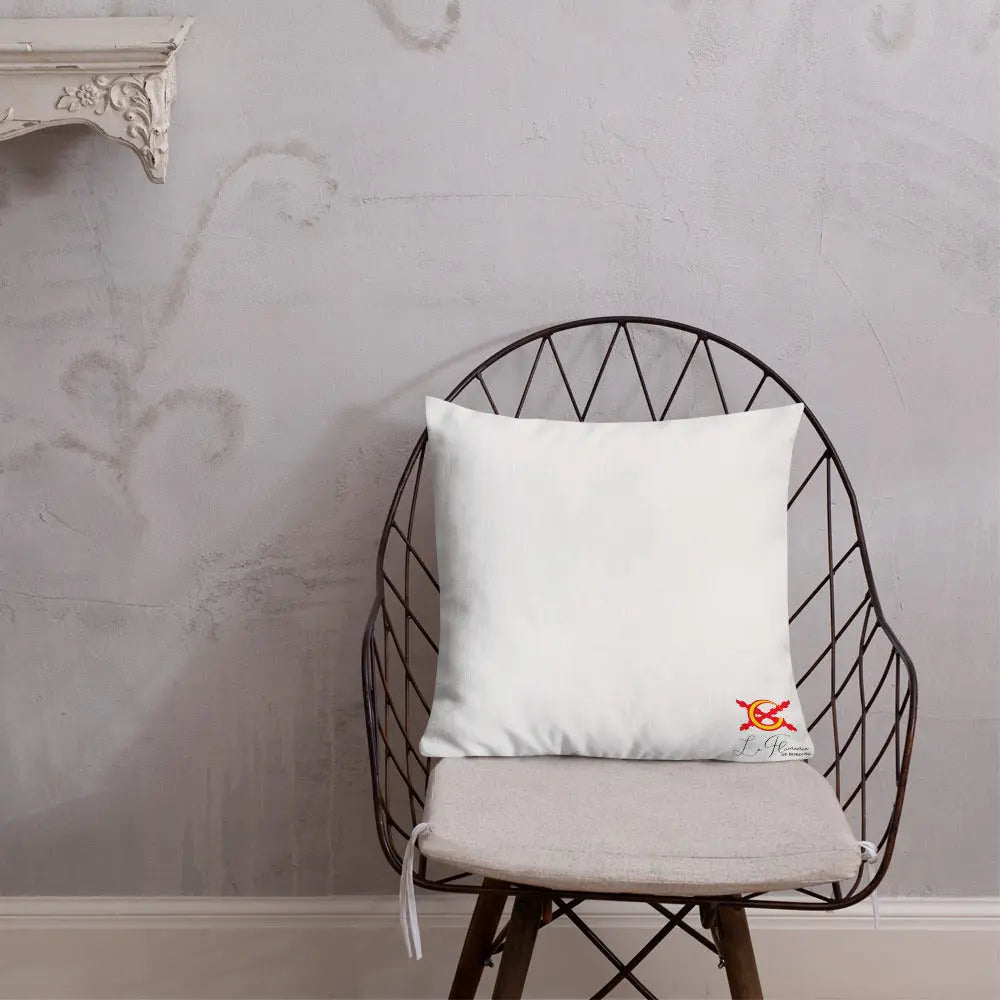 Comprar Cojín Cruz de Borgoña Bandera España La Flamenca de Borgoña Patricia Muñoz VOX