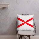 Comprar Cojín Cruz de Borgoña Bandera España La Flamenca de Borgoña Patricia Muñoz VOX