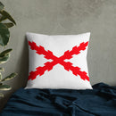 Comprar Cojín Cruz de Borgoña Bandera España La Flamenca de Borgoña Patricia Muñoz VOX