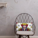 Cojín calavera La Muerte La Flamenca de Borgoña Patricia Muñoz VOX