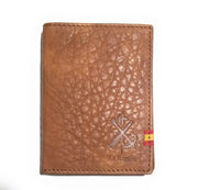 Comprar Cartera piel cuero Legión bandera España Bandera España La Flamenca de Borgoña Patricia Muñoz VOX