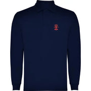 Comprar Polo Falange azul marino manga larga hombre Bandera España La Flamenca de Borgoña Patricia Muñoz VOX