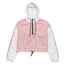 Comprar Cortavientos Cruz de Borgoña crop para mujer Bandera España La Flamenca de Borgoña Patricia Muñoz VOX