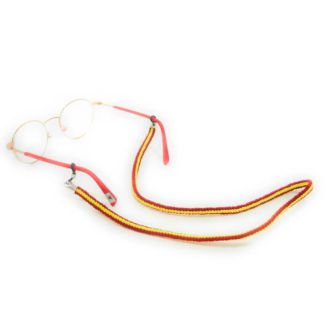 Comprar Cuelga gafas bandera de España Bandera España La Flamenca de Borgoña Patricia Muñoz VOX