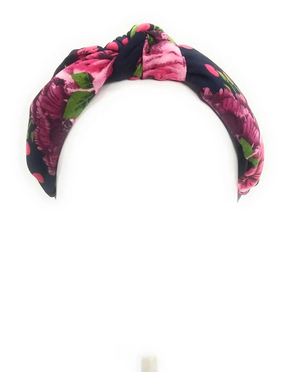 Comprar Diadema felpa de nudo floreada Bandera España La Flamenca de Borgoña Patricia Muñoz VOX