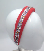 Comprar Diadema felpa rojo brillo Bandera España La Flamenca de Borgoña Patricia Muñoz VOX