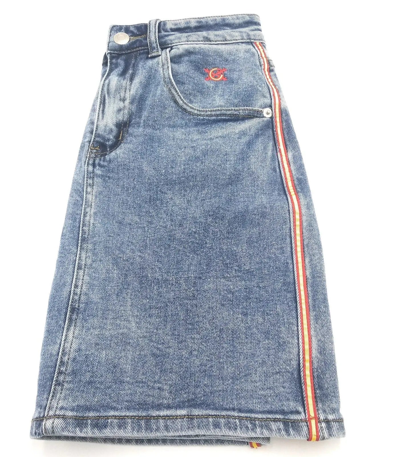 Comprar Falda Bandera España Vaquera - OFERTA Bandera España La Flamenca de Borgoña Patricia Muñoz VOX