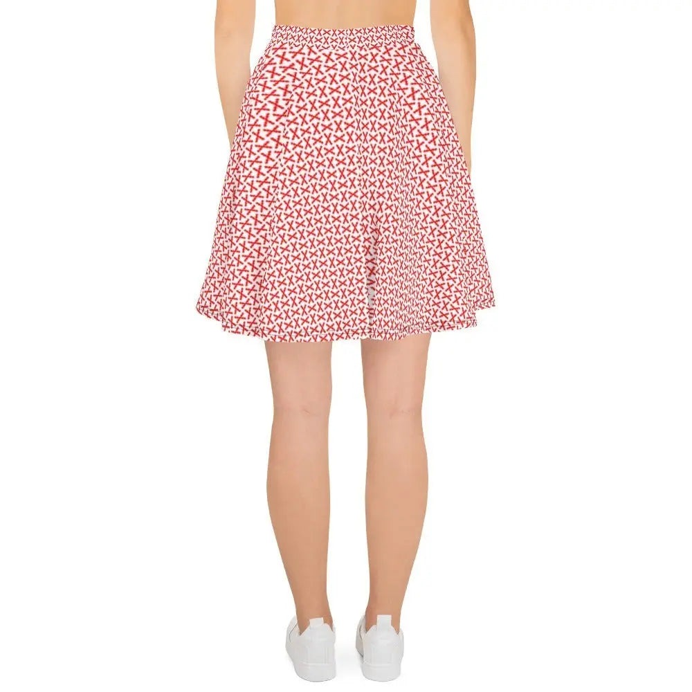 Comprar Falda mosaico Cruz de Borgoña Bandera España La Flamenca de Borgoña Patricia Muñoz VOX