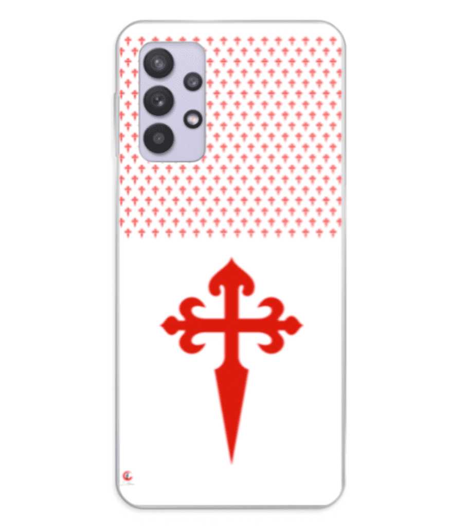 Comprar Funda carcasa móvil Cruz de Santiago (Para todos los modelos) Bandera España La Flamenca de Borgoña Patricia Muñoz VOX