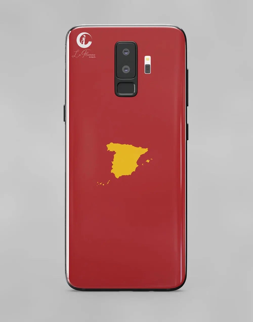 Comprar Funda carcasa móvil Mapa España (Todos los modelos) Bandera España La Flamenca de Borgoña Patricia Muñoz VOX