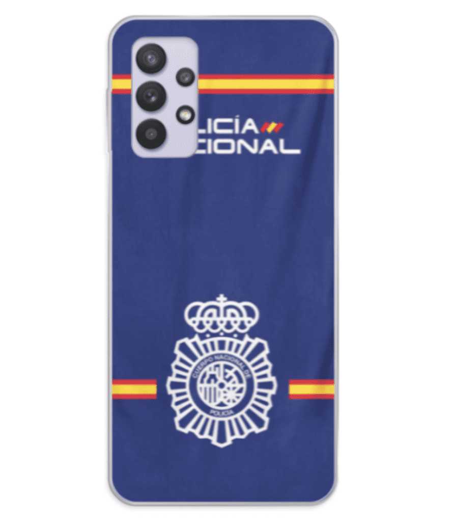 Comprar Funda carcasa móvil Policía Nacional (Para todos los modelos) Bandera España La Flamenca de Borgoña Patricia Muñoz VOX
