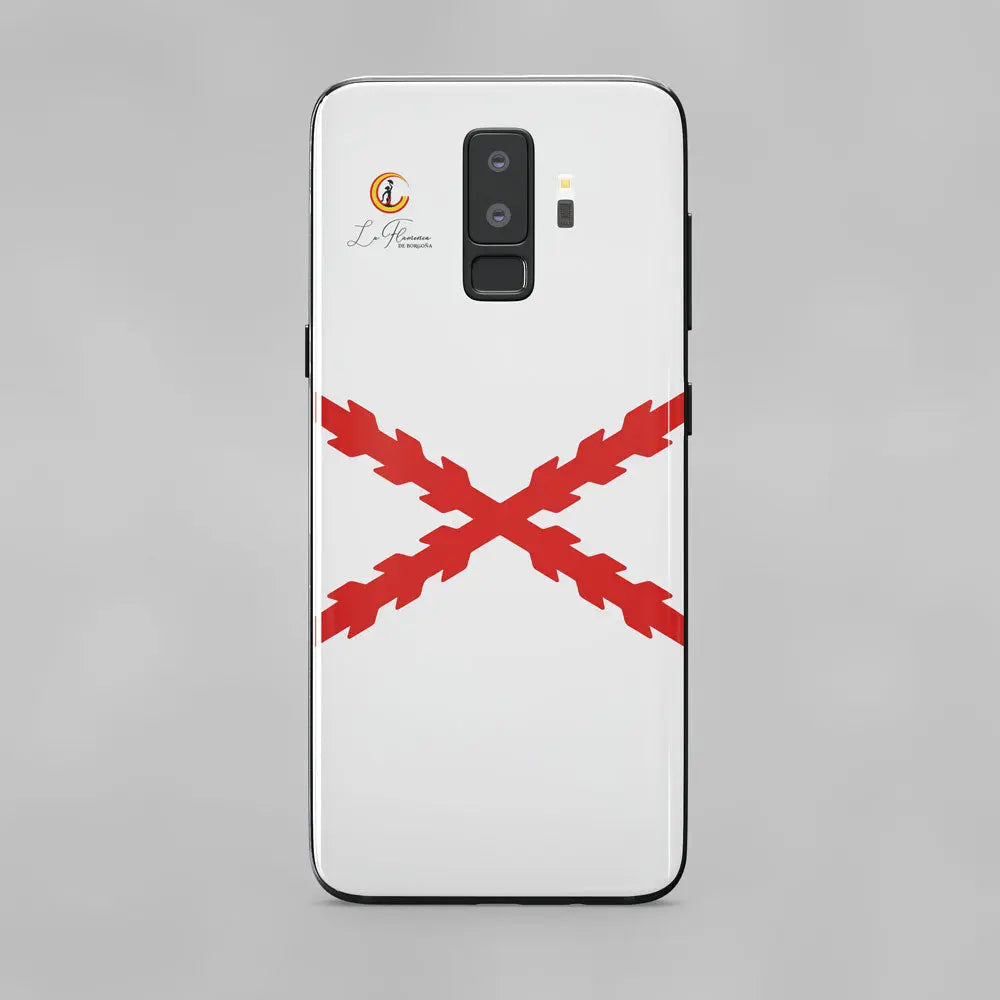 Comprar Funda móvil Cruz de Borgoña (Para todos los modelos) Bandera España La Flamenca de Borgoña Patricia Muñoz VOX