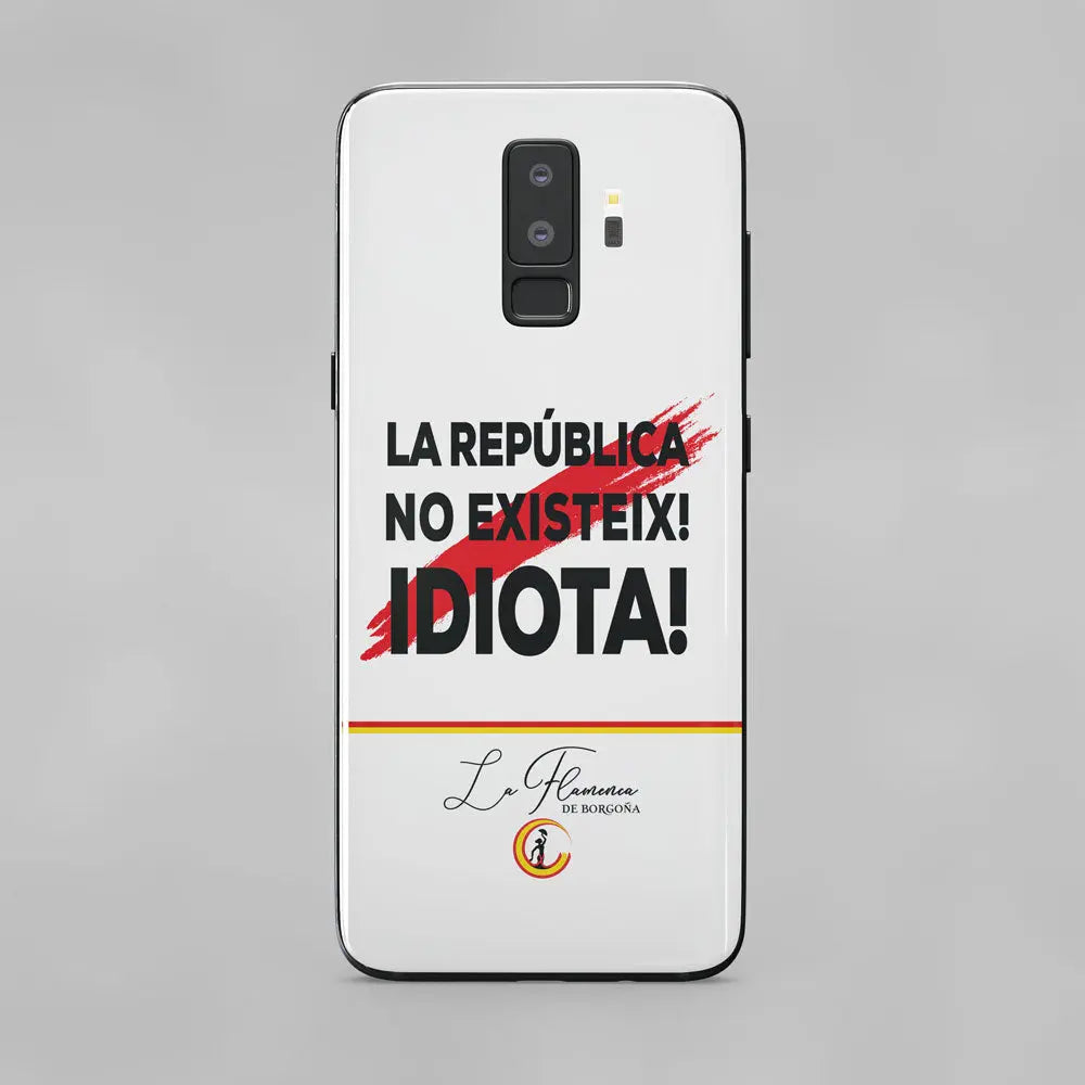 Comprar Funda móvil La República no existe idiota (Para todos los modelos) Bandera España La Flamenca de Borgoña Patricia Muñoz VOX