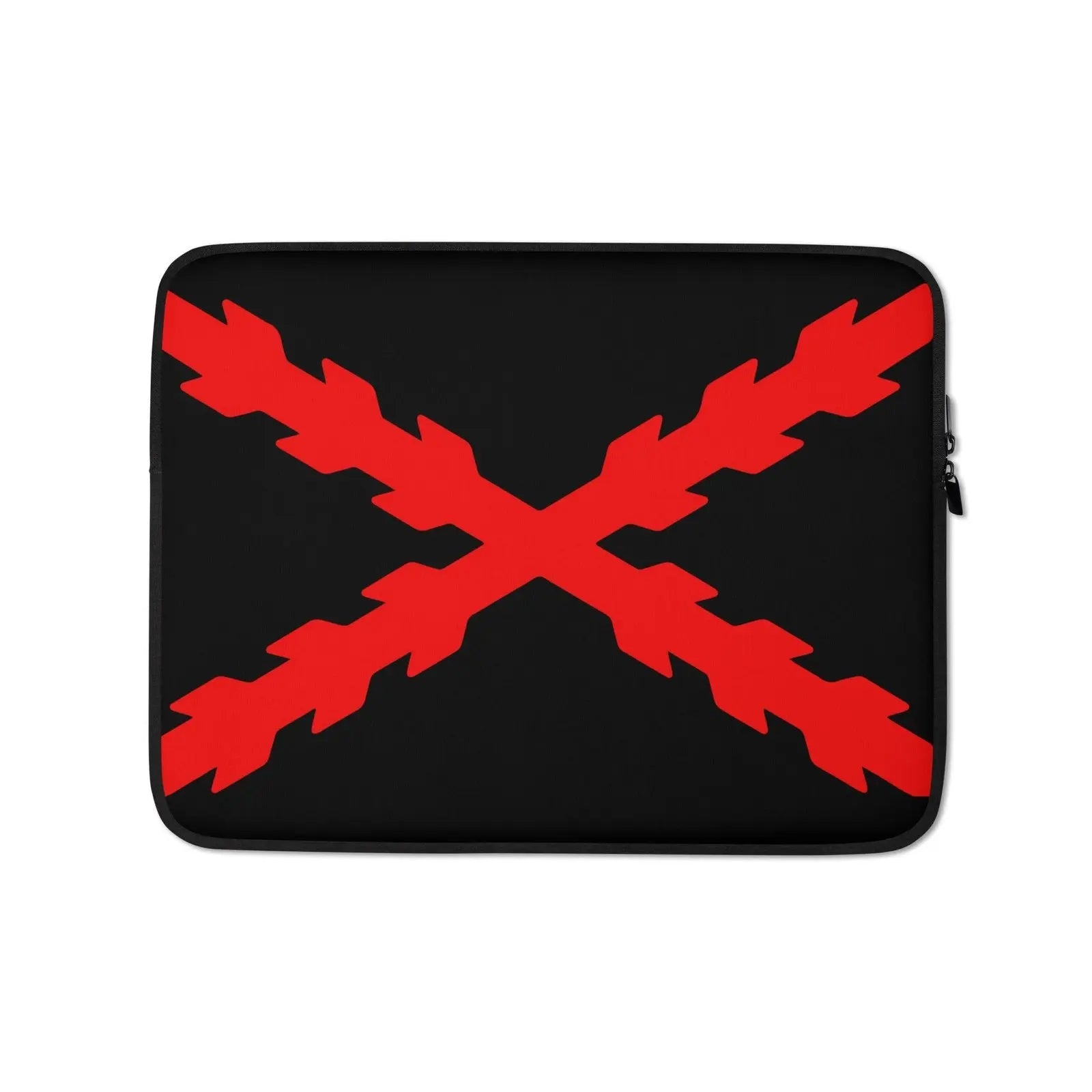 Comprar Funda para portátil Cruz de Borgoña Bandera España La Flamenca de Borgoña Patricia Muñoz VOX