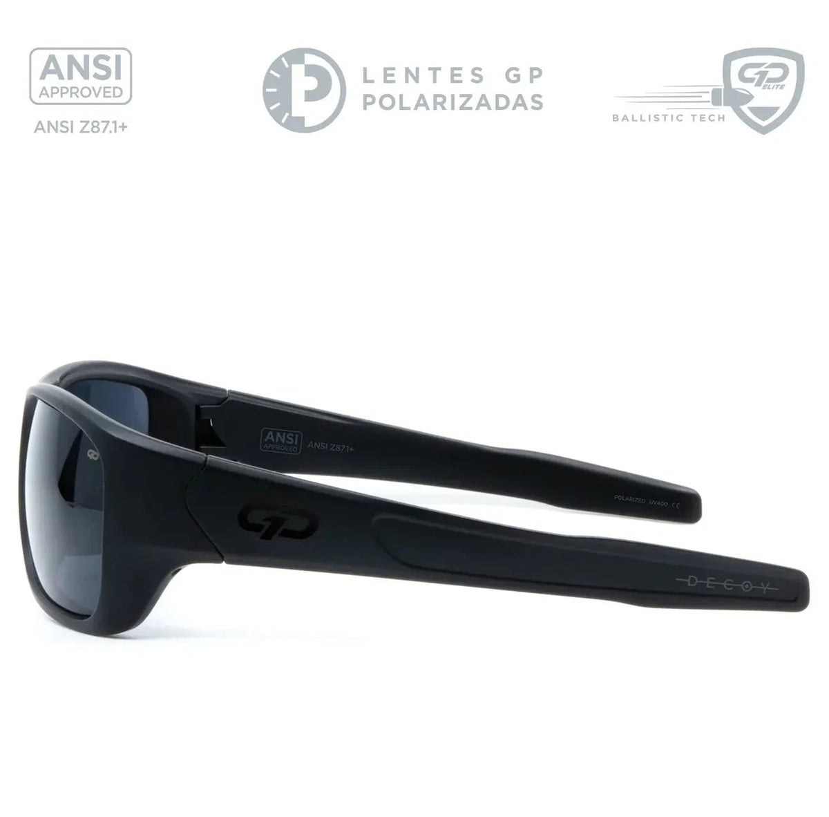 Comprar Gafas Negras Balística DECOY Bandera España La Flamenca de Borgoña Patricia Muñoz VOX