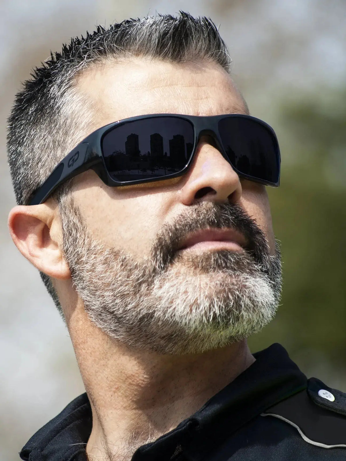 Comprar Gafas Negras Balística DECOY Bandera España La Flamenca de Borgoña Patricia Muñoz VOX