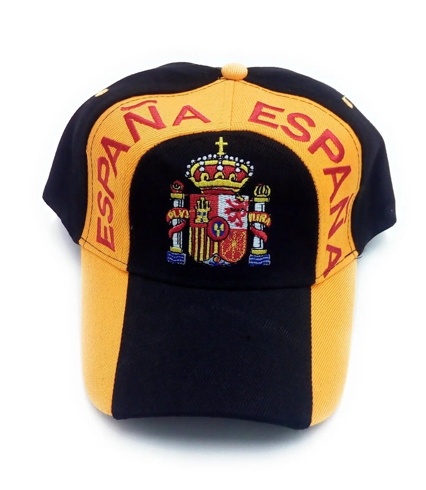 Comprar Gorra Bandera España Escudo negro y amarillo Bandera España La Flamenca de Borgoña Patricia Muñoz VOX