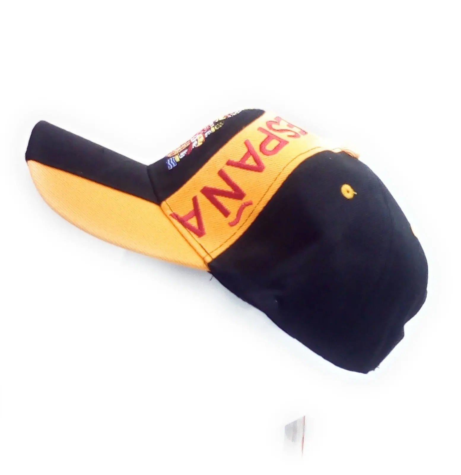 Comprar Gorra Bandera España Escudo negro y amarillo Bandera España La Flamenca de Borgoña Patricia Muñoz VOX