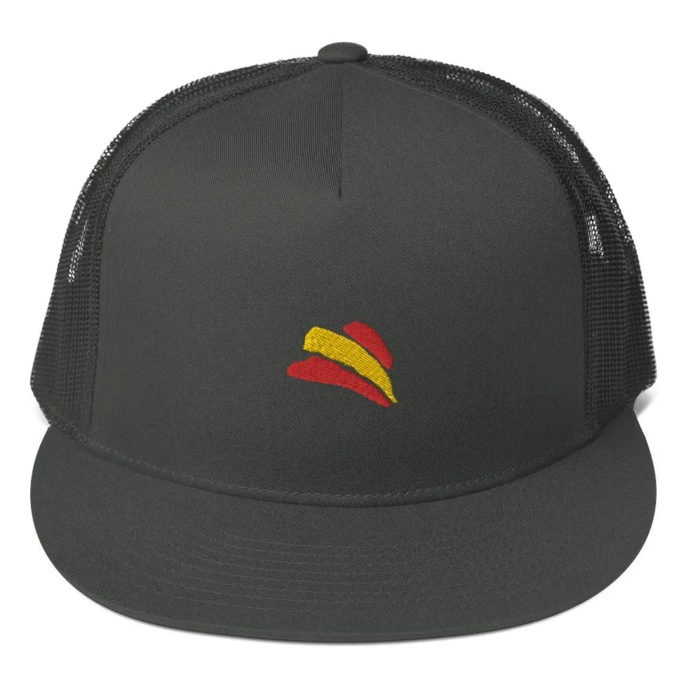 Comprar Gorra Bandera España bordada trucker Bandera España La Flamenca de Borgoña Patricia Muñoz VOX