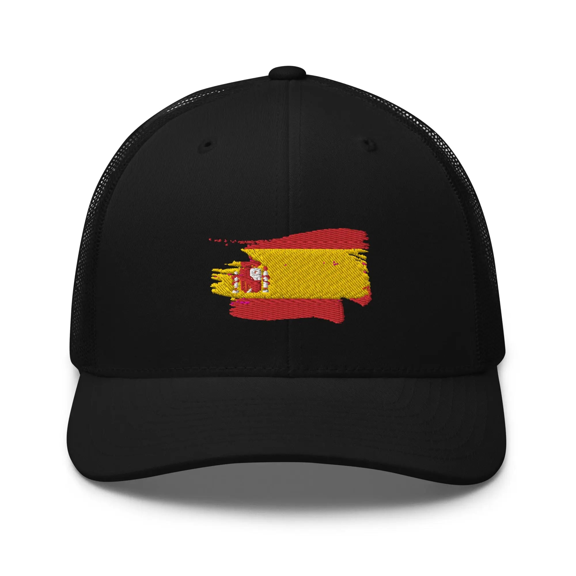 Comprar Gorra Bandera de España bordada trucker Bandera España La Flamenca de Borgoña Patricia Muñoz VOX