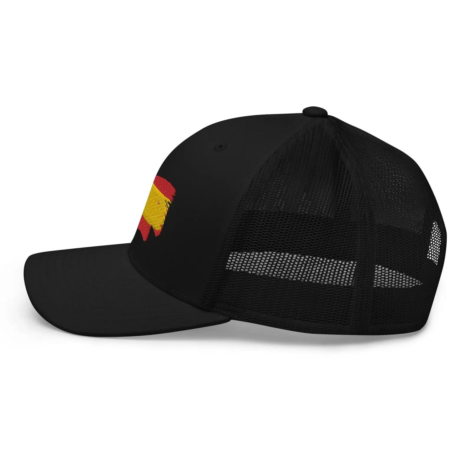 Comprar Gorra Bandera de España bordada trucker Bandera España La Flamenca de Borgoña Patricia Muñoz VOX