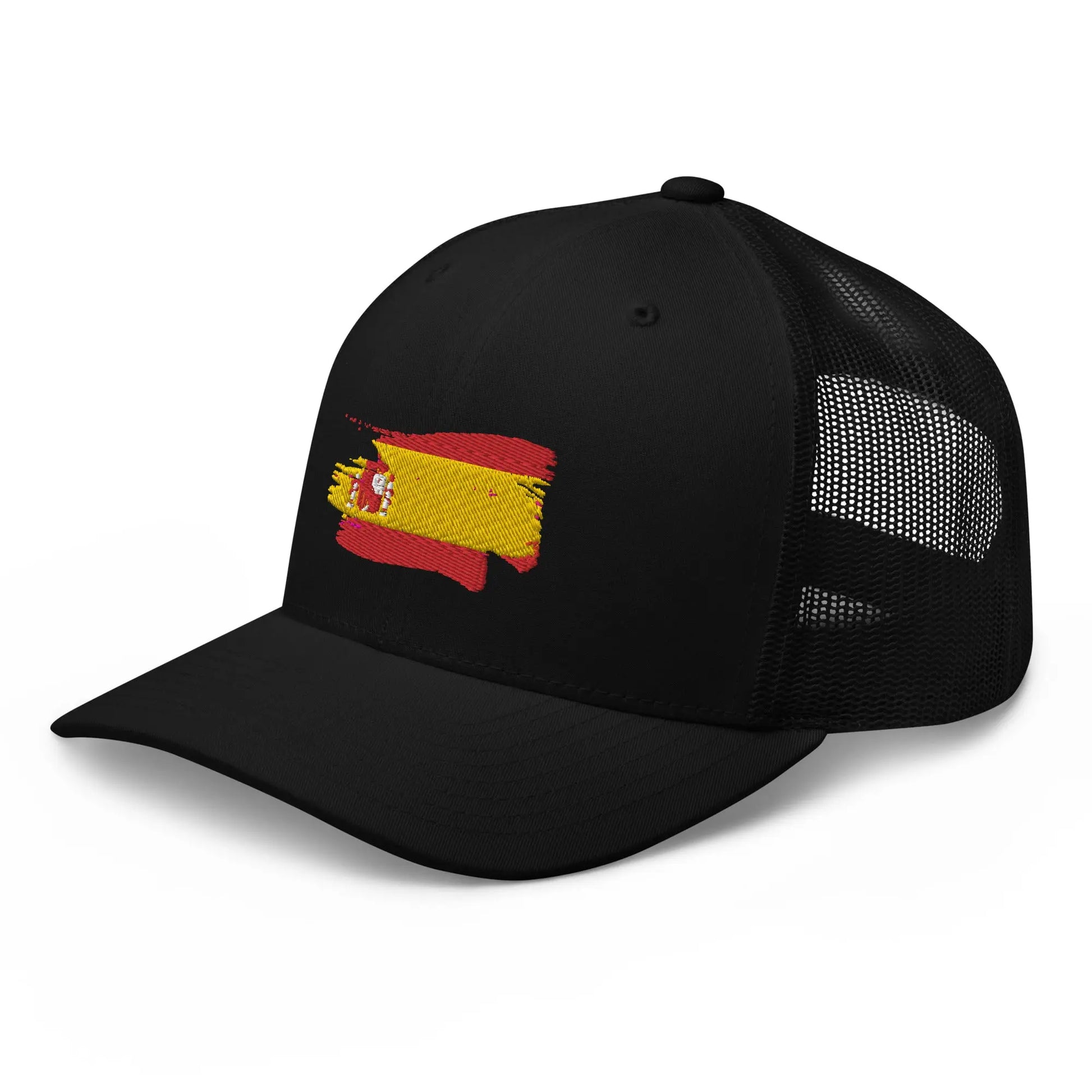Comprar Gorra Bandera de España bordada trucker Bandera España La Flamenca de Borgoña Patricia Muñoz VOX