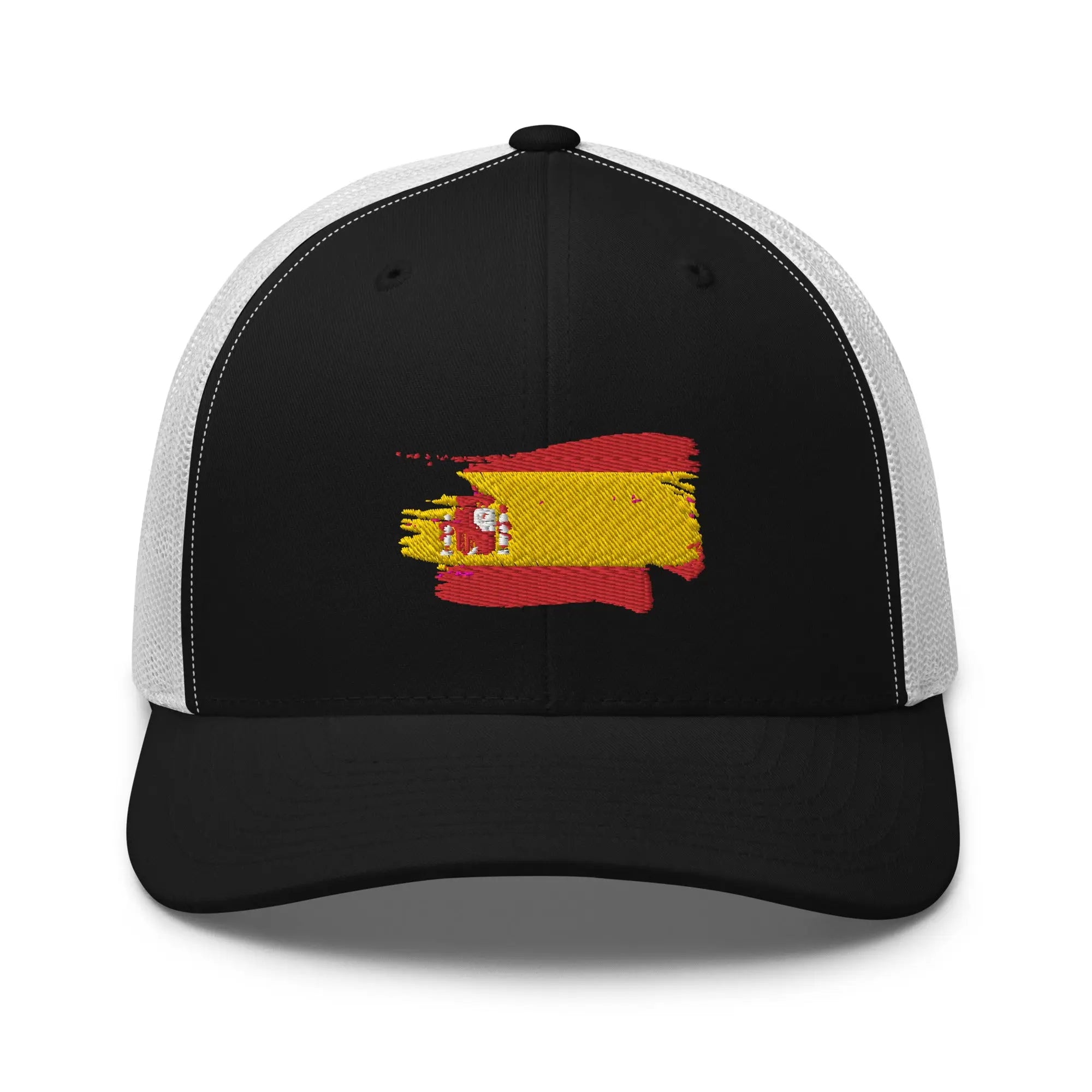 Comprar Gorra Bandera de España bordada trucker Bandera España La Flamenca de Borgoña Patricia Muñoz VOX