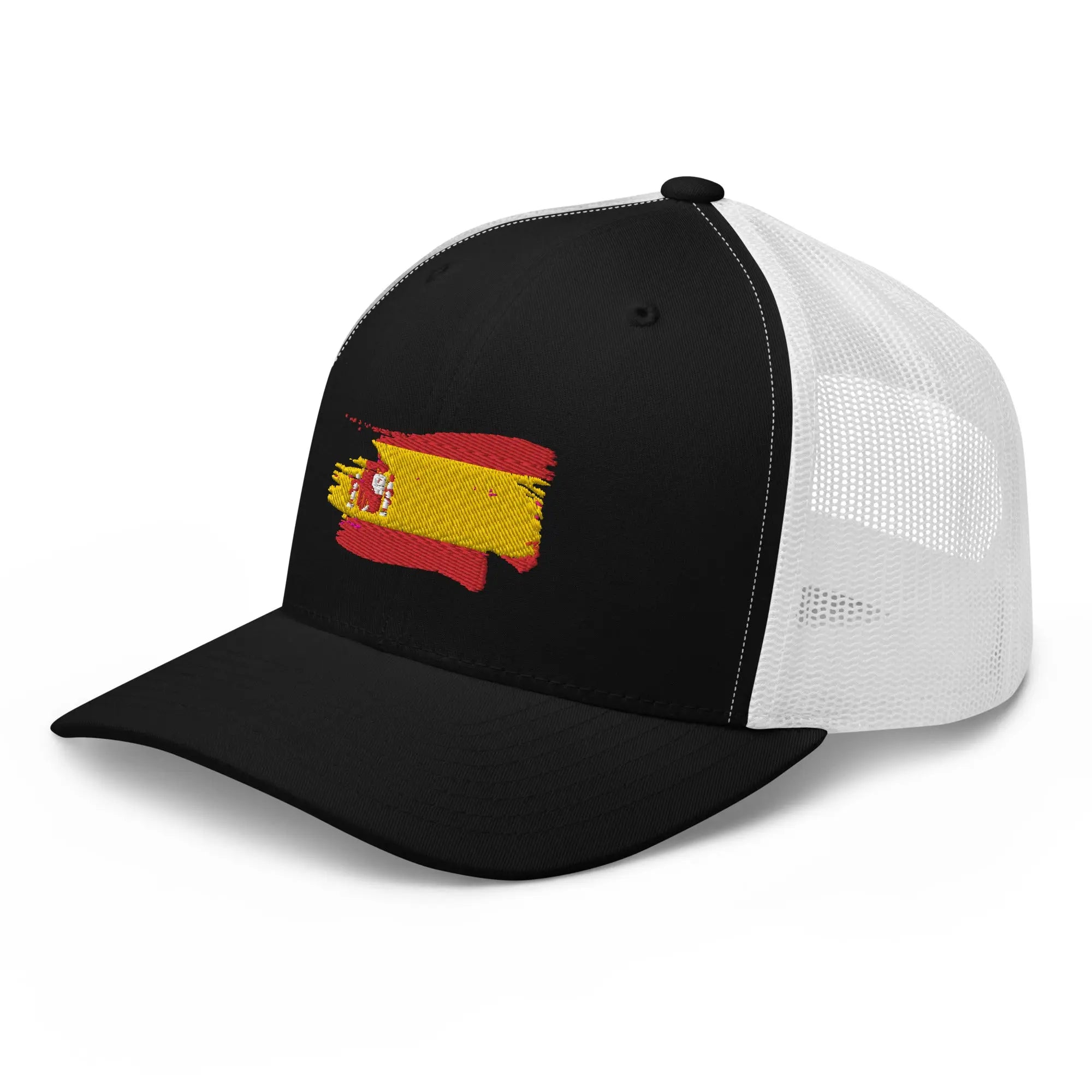 Comprar Gorra Bandera de España bordada trucker Bandera España La Flamenca de Borgoña Patricia Muñoz VOX