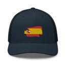 Comprar Gorra Bandera de España bordada trucker Bandera España La Flamenca de Borgoña Patricia Muñoz VOX