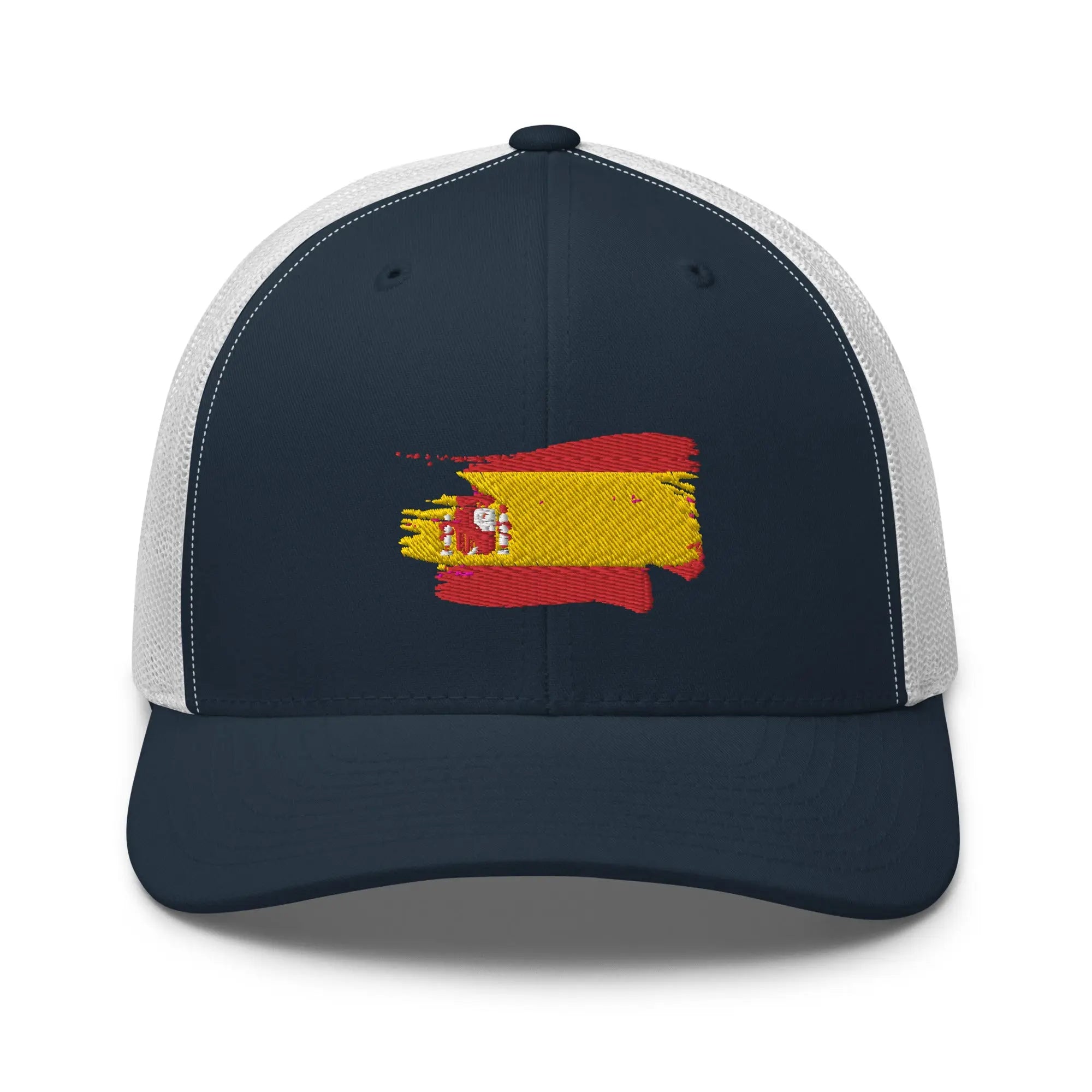 Comprar Gorra Bandera de España bordada trucker Bandera España La Flamenca de Borgoña Patricia Muñoz VOX