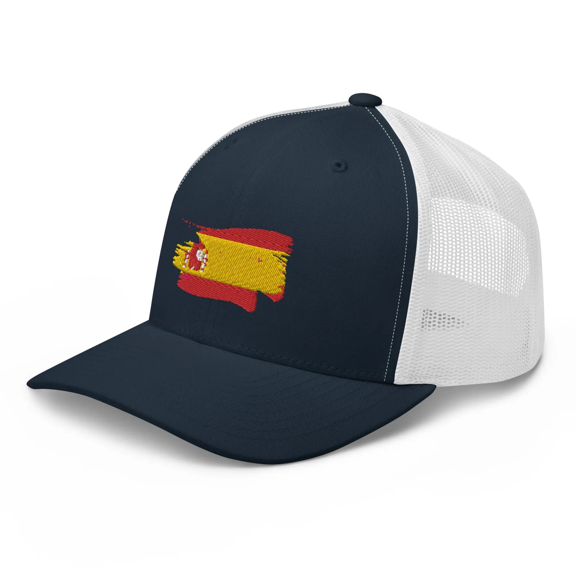 Comprar Gorra Bandera de España bordada trucker Bandera España La Flamenca de Borgoña Patricia Muñoz VOX