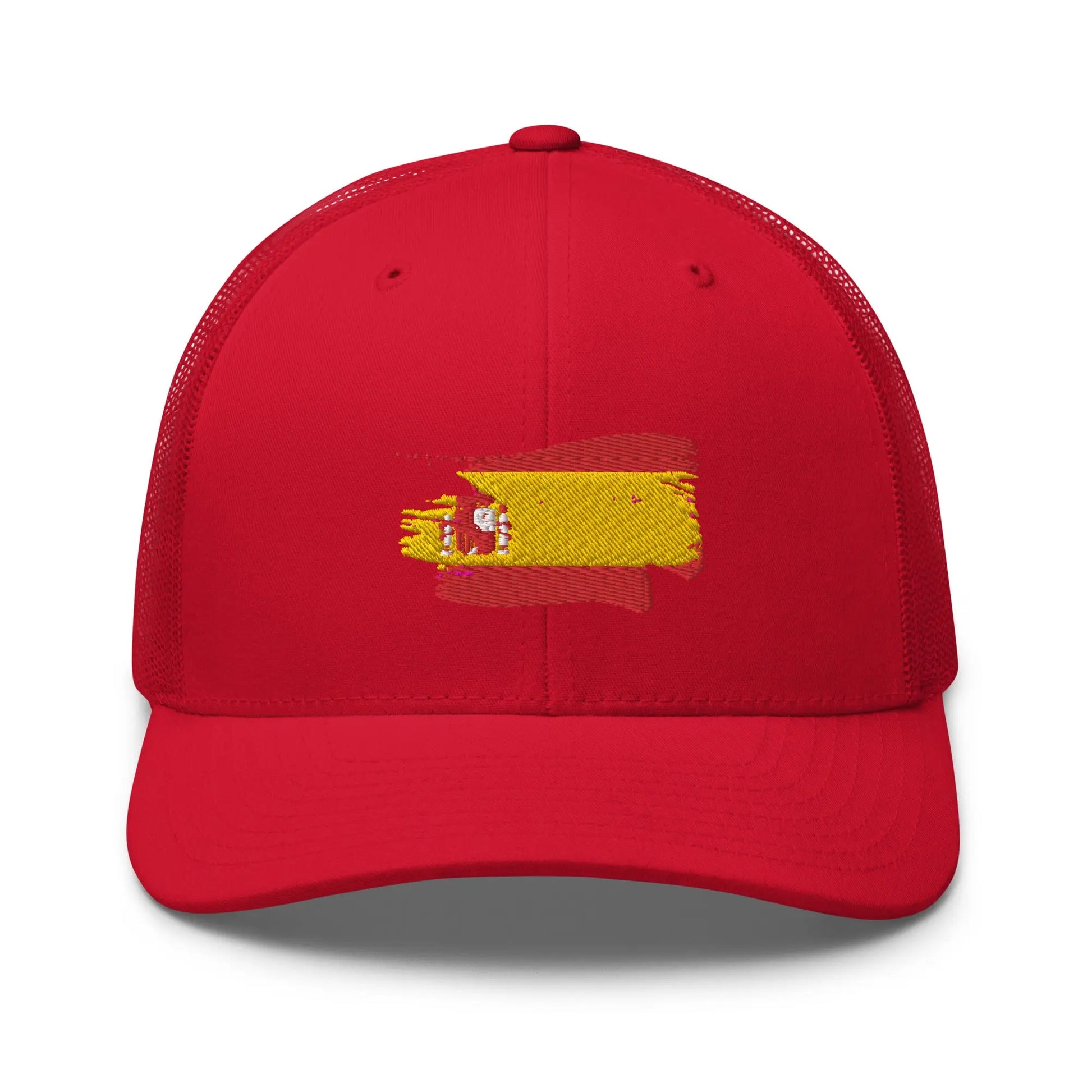 Comprar Gorra Bandera de España bordada trucker Bandera España La Flamenca de Borgoña Patricia Muñoz VOX