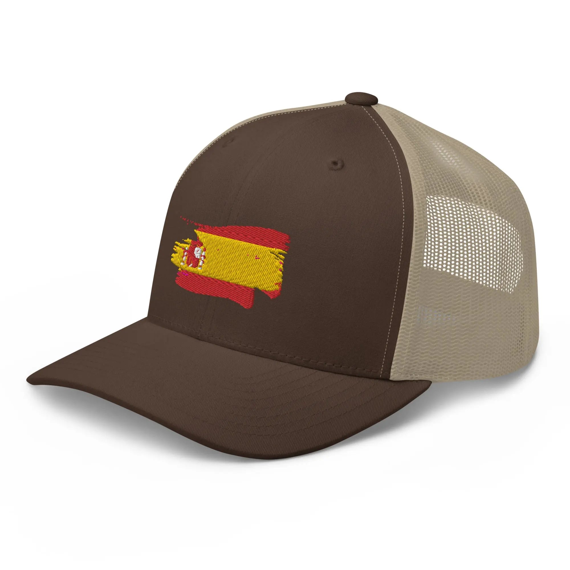 Comprar Gorra Bandera de España bordada trucker Bandera España La Flamenca de Borgoña Patricia Muñoz VOX
