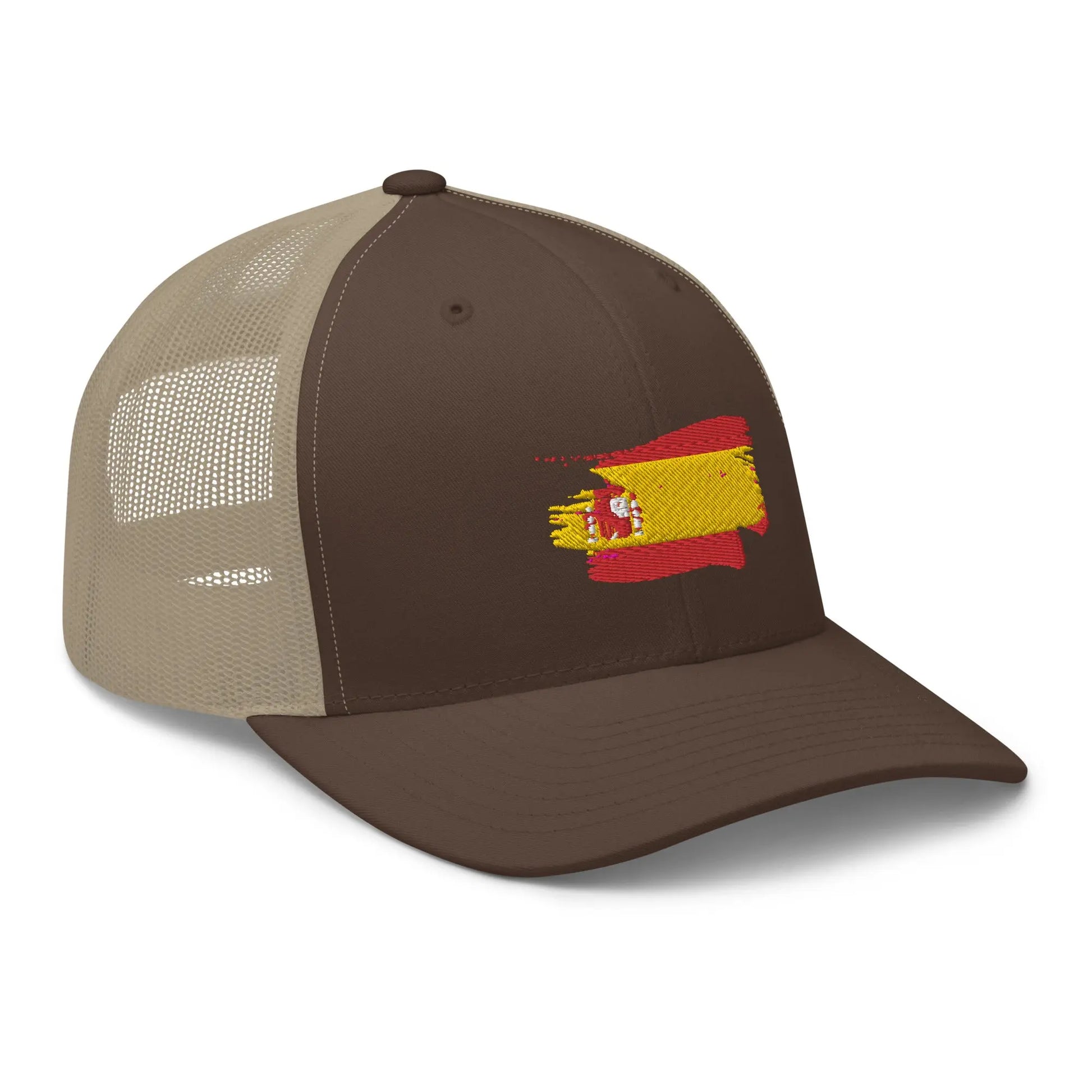Comprar Gorra Bandera de España bordada trucker Bandera España La Flamenca de Borgoña Patricia Muñoz VOX
