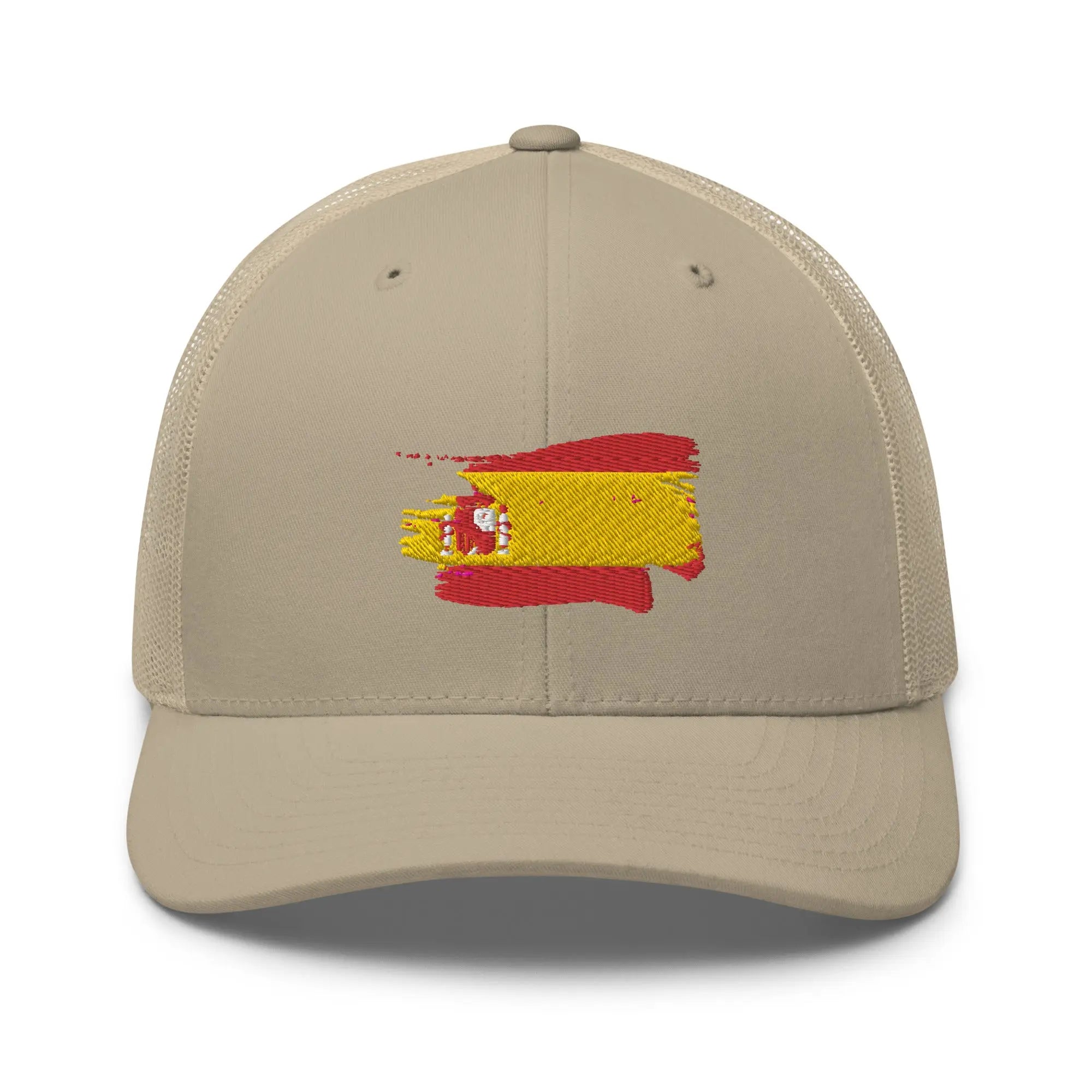 Comprar Gorra Bandera de España bordada trucker Bandera España La Flamenca de Borgoña Patricia Muñoz VOX