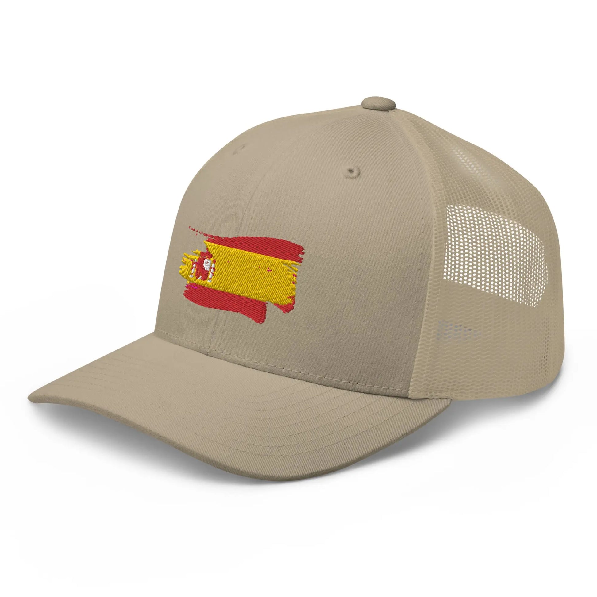 Comprar Gorra Bandera de España bordada trucker Bandera España La Flamenca de Borgoña Patricia Muñoz VOX