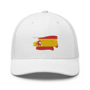 Comprar Gorra Bandera de España bordada trucker Bandera España La Flamenca de Borgoña Patricia Muñoz VOX