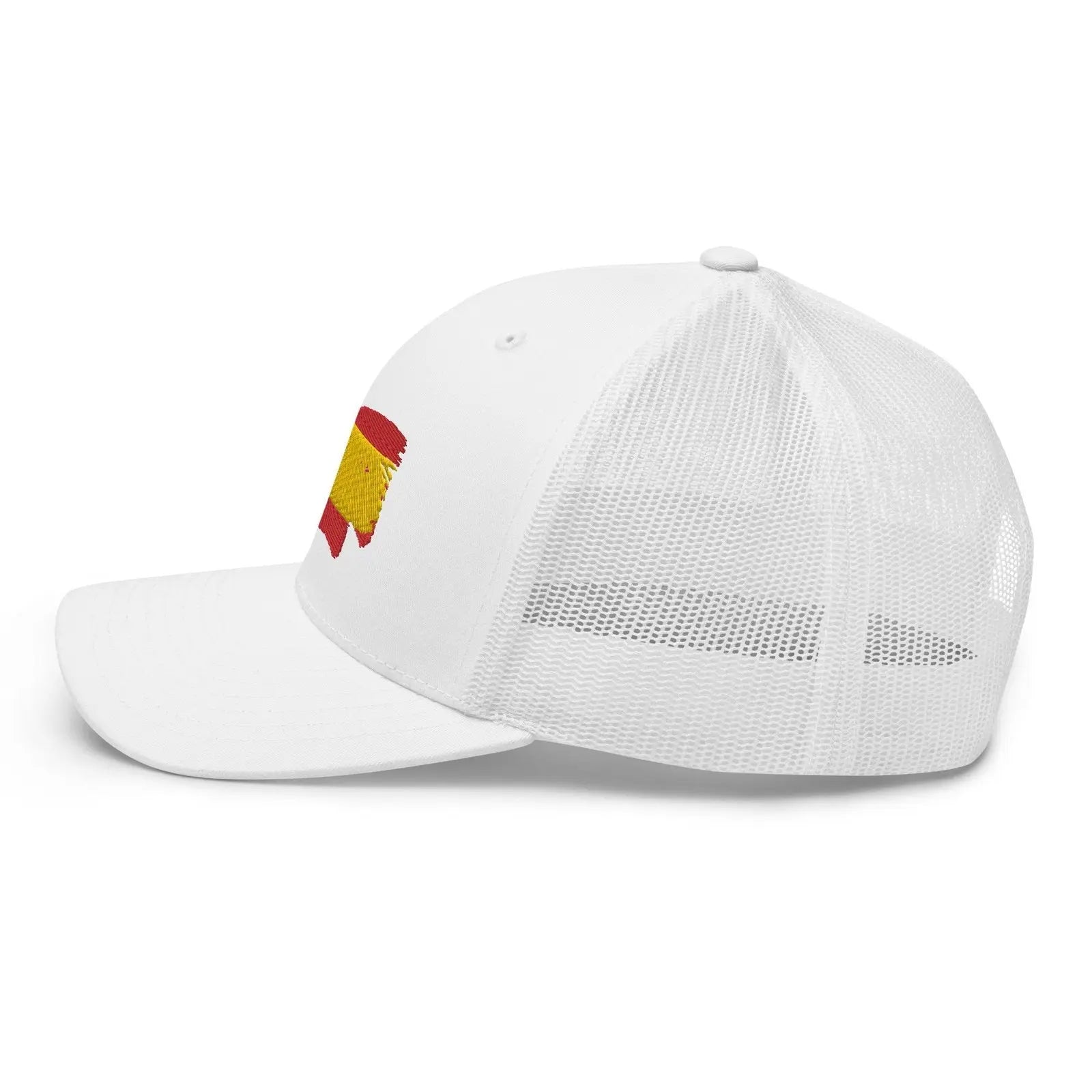 Comprar Gorra Bandera de España bordada trucker Bandera España La Flamenca de Borgoña Patricia Muñoz VOX